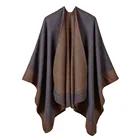 Fashion Shawl New Colorful Fluorescent Strip Fashion Show Concert Travel Shawl Camping Cape Women