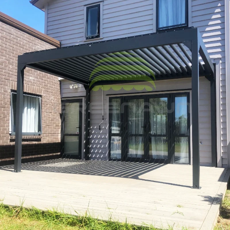 Outdoor Wall Mounted Pergola Canopy 