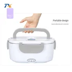 Household Plastic Food Warm Box Electric Heating Thermos Lunch Box For Household