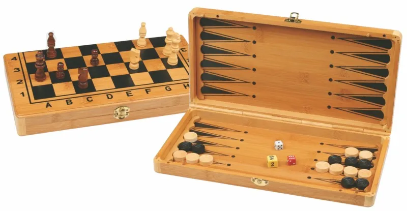 Multi 2 In 1 Hot Sell Set Decorative Wood Chess Game Set