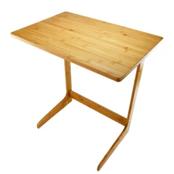 Wholesale Height Adjustable Bamboo Cheap Single Computer Laptop Modern All In 1 Standing Desk 140 x 70