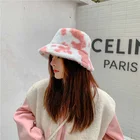 Winter Autumn And Winter New Cow Fashion Retro Warm Plush Winter Bucket Hat