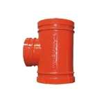 Thread Reduce Ductile Cast Iron Grooved Fittings Thread Reduce Tee