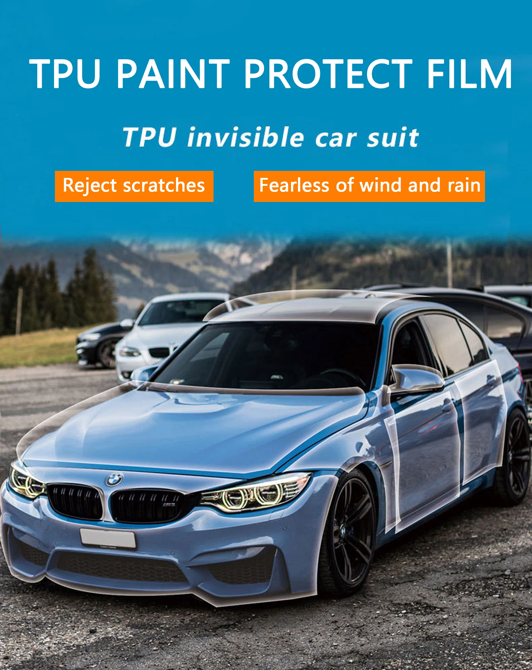 1 52x15m Tpu Ppf Paint Protection Film Self Healing Auto Car Clear Ppf