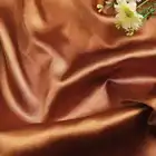 Woven Satin Fabric Woven Custom Color Shiny Woven Polyester 50D Silk Satin Chiffon Digital Fabric With High Quality For Dress