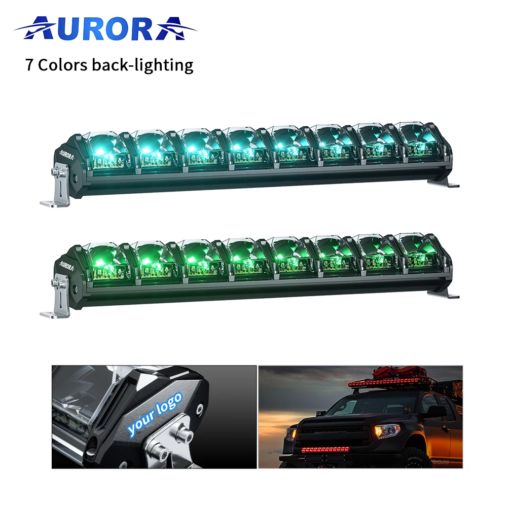 Aurora New Goods 20 Inch Evolve Led Light 9 36V IP68 Off Road Dimmable