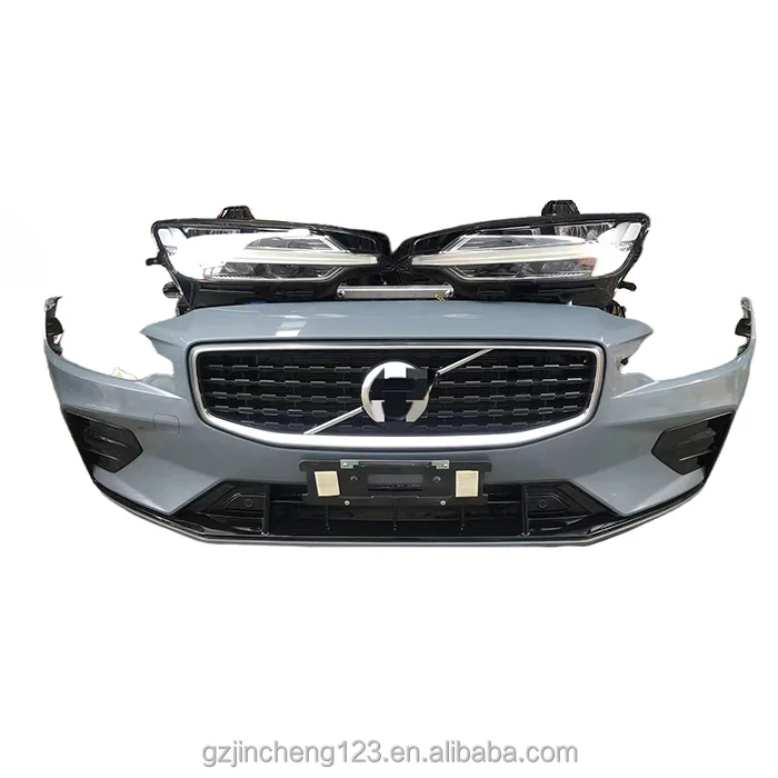 Car Front Bumper Body Kit Front Face Accessories For Volvo S V