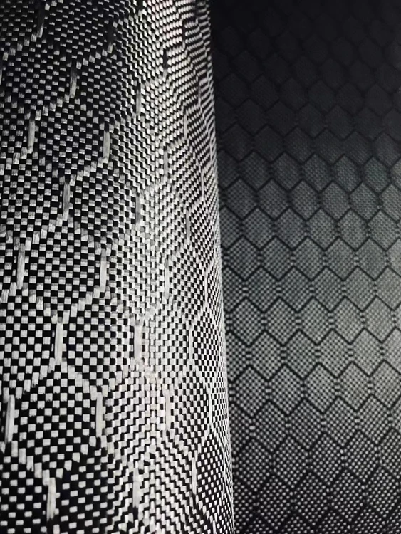 Manufacturing Yellow Colored Honeycomb Carbon Fiber Cloth 6 Manufacturing Yellow Colored Honeycomb Carbon Fiber Cloth 6