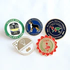 Metal Metal China Manufacturer 2021 Custom Railway Service Metal Badge Soft Hard Enamel Pins Brooch Lapel Pin