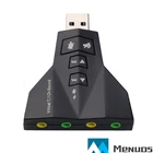 USB Converter Sound Card 5.1 CH External Virtual Audio Adapter Converter Stereo