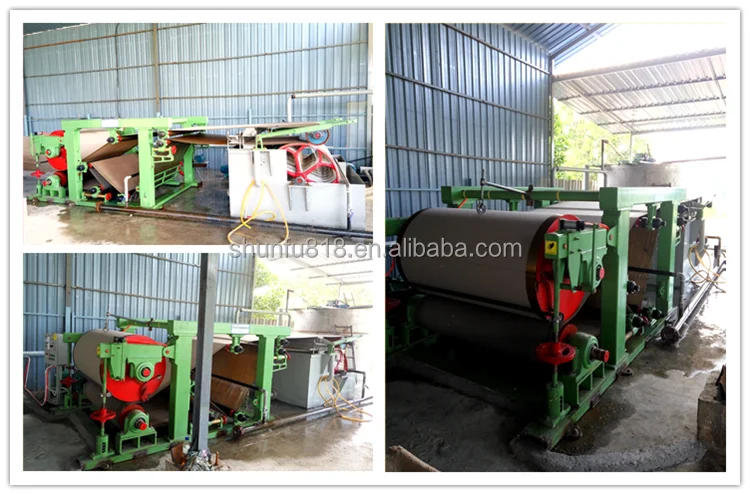 New Indusitrial Products Small Sundry Paperboard Mill Machine