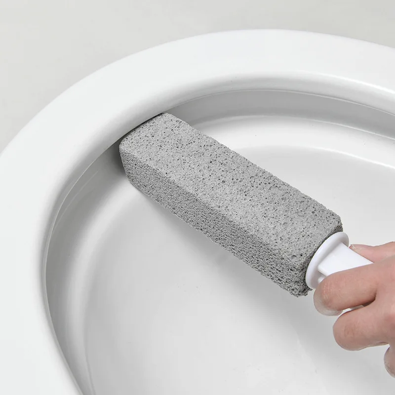 Toilet Cleaning Brush Toilet Bowl Stay Yellow Pumice Brush Bathroom Gap Plastic Brush Cleaning