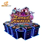 Zombie Awaken Custom Arcade Game Cabinet Casino Card Shooting Machine Fish Game Table Gambling Machines For Sale