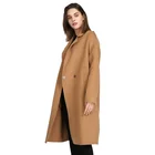 Long Coat Women Trench Coat Women Customized Wool Ladies Overcoat Plus Size Long Sleeve Winter Trench Coat For Women