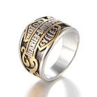 Vintage Harley Motorcycle Position Rings in Stainless Steel