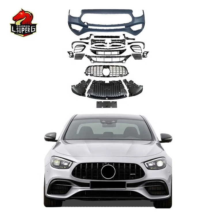 W New Upgrade E S Amg Bumpers Car Parts Facelift For Mercedes Benz