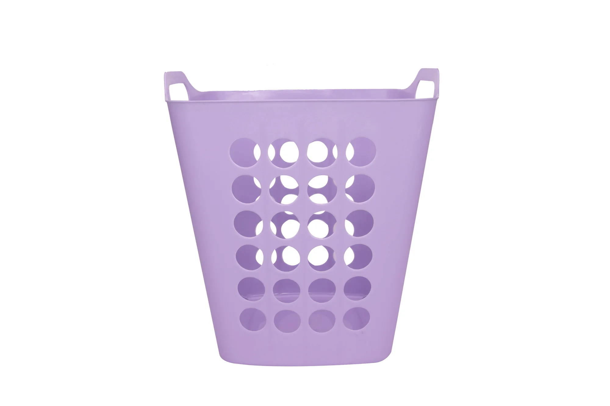 Wholesale new style dirty clothing plastic storage basket PE square large capacity laundry basket