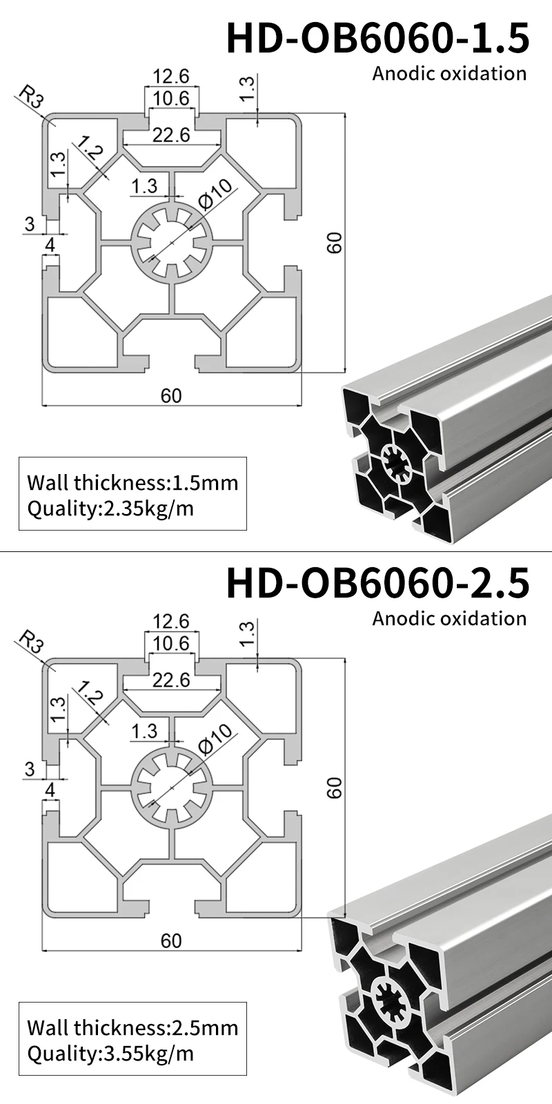 6060 Industrial Extrusion Aluminum Profile Heavy Equipment Aluminum Profile Aluminum Alloy Square Tube Production Line details
