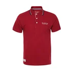 Striped Polo Shirt Men Polo Top Fortune Striped Collar Slim Fit Golf Polo Shirt For Men Customized