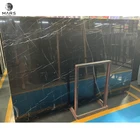 Tile High Quality Natural Black Marble Slabs Nero Marquina Marble Tile For Floor Countertops Decoration