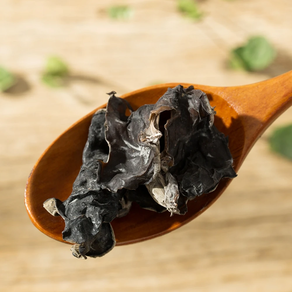 Rich vitamins dried black fungus wood ear mushrooms in bulk