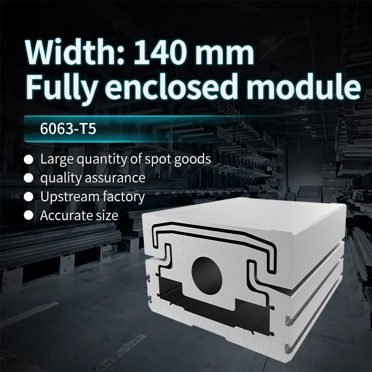 140 Fully Enclosed Module Aluminum Profile Slide Table Linear Linear Linear Motion Laser Welding Machine Screw Module details