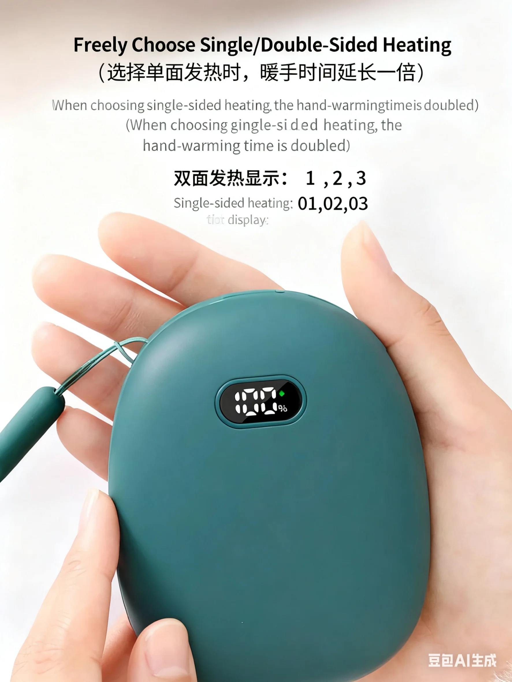 Usb Rechargeable Hand Heater, Portable, Waterproof - detail 12