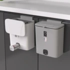 Bin Can Trash Simple Style Wall Mounted Dustbin Hanging Trash Bin Household Hanging Kitchen Trash Can