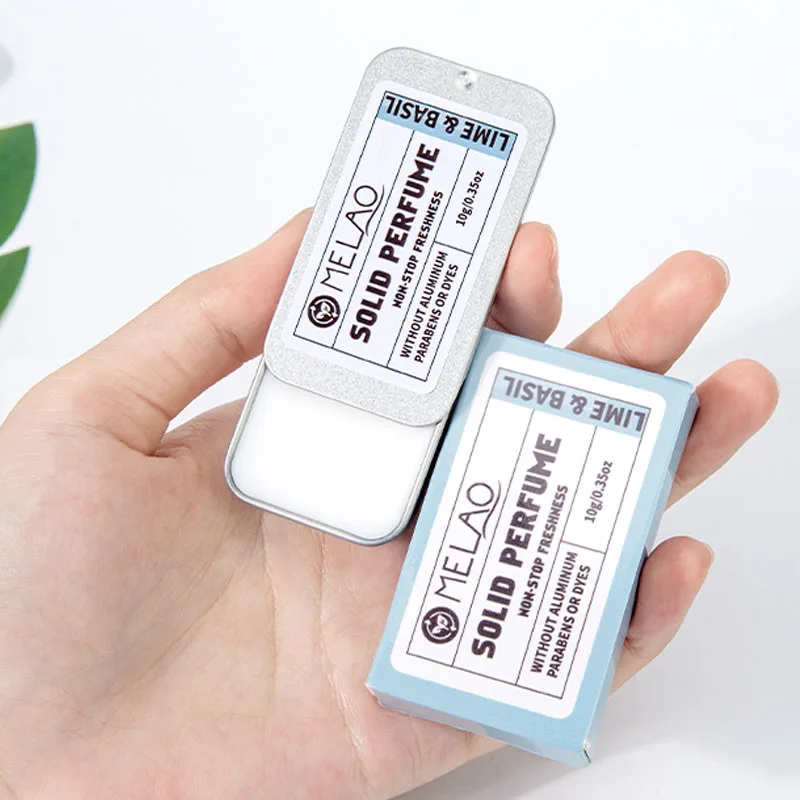 Deodorant Manufacturer Long Lasting Deodorant Cream Perfume Balm Custom Oem Pocket Solid Perfume Travel Size