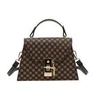 Small Handbag French Design Printing Single Shoulder OL Female New Girl Purses 2021 Ladies Fashion Bags