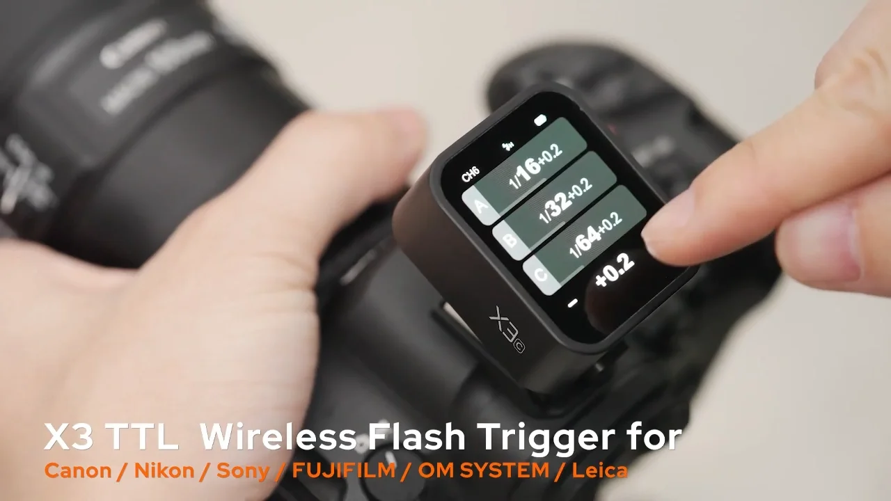 Godox X3 Trigger Wireless Flash High Speed Ttl Automatic Metering