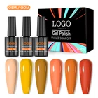 Gel Uv Cruelty-Free Vegan Nail Gel Supplies Shiny Colorful Soak Off Uv Gel Polish