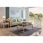 Leather Bed White Modern Convertible Leather L Shape Folding Corner Sofa Bed For Home White Leather Sofa 2021