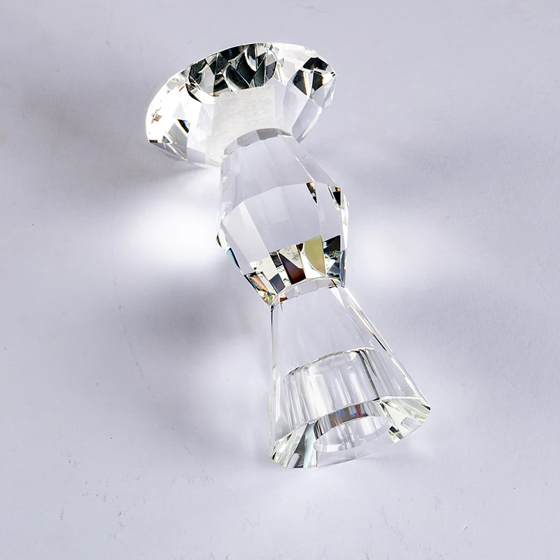 product small bridge compact and exquisite glass candlestick holder for home decoration for christmas easter valentines day-9