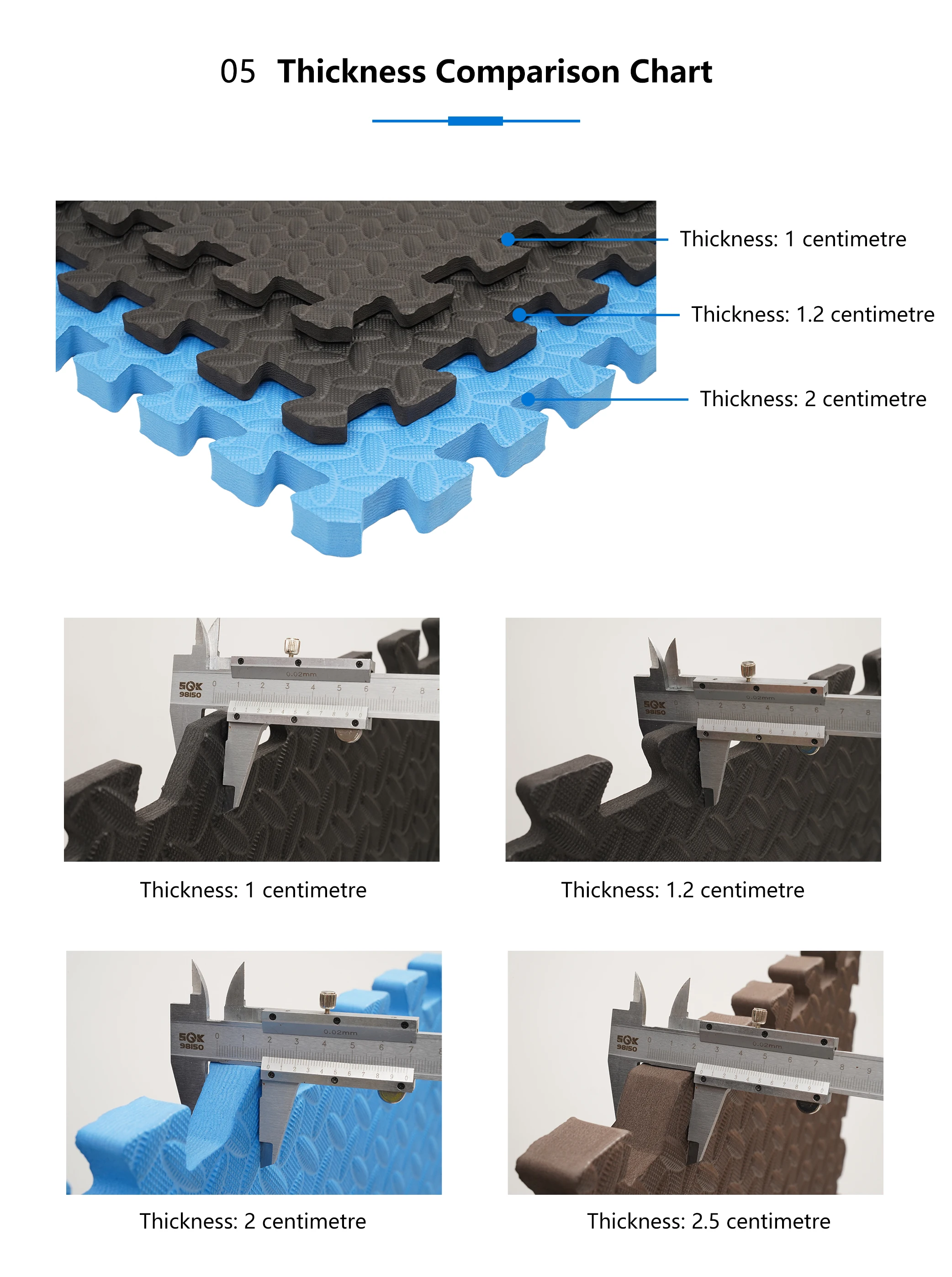 Hydefoam Commercial Grade Anti Fatigue Flooring Eva Gym Flooring Mats for Importers Low Tariff Sourcing supplier