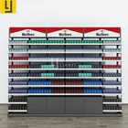 Cigarettes China Factory Direct Cigarettes Display Shelves With Base Cabinets