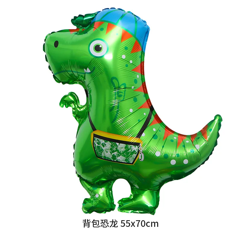 Cartoon Cute Dinosaur Aluminum Balloon Birthday Party Decorated With T-rex  Fire-breathing Dragon Satchel Dragon Balloon - Buy Party Decoration,Baby  Shower Decor Product on 