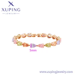 A00907788 xuping Weekly Deals xuping jewelry china fantasy jewelry luminous live streaming 18K gold color cuff bracelets