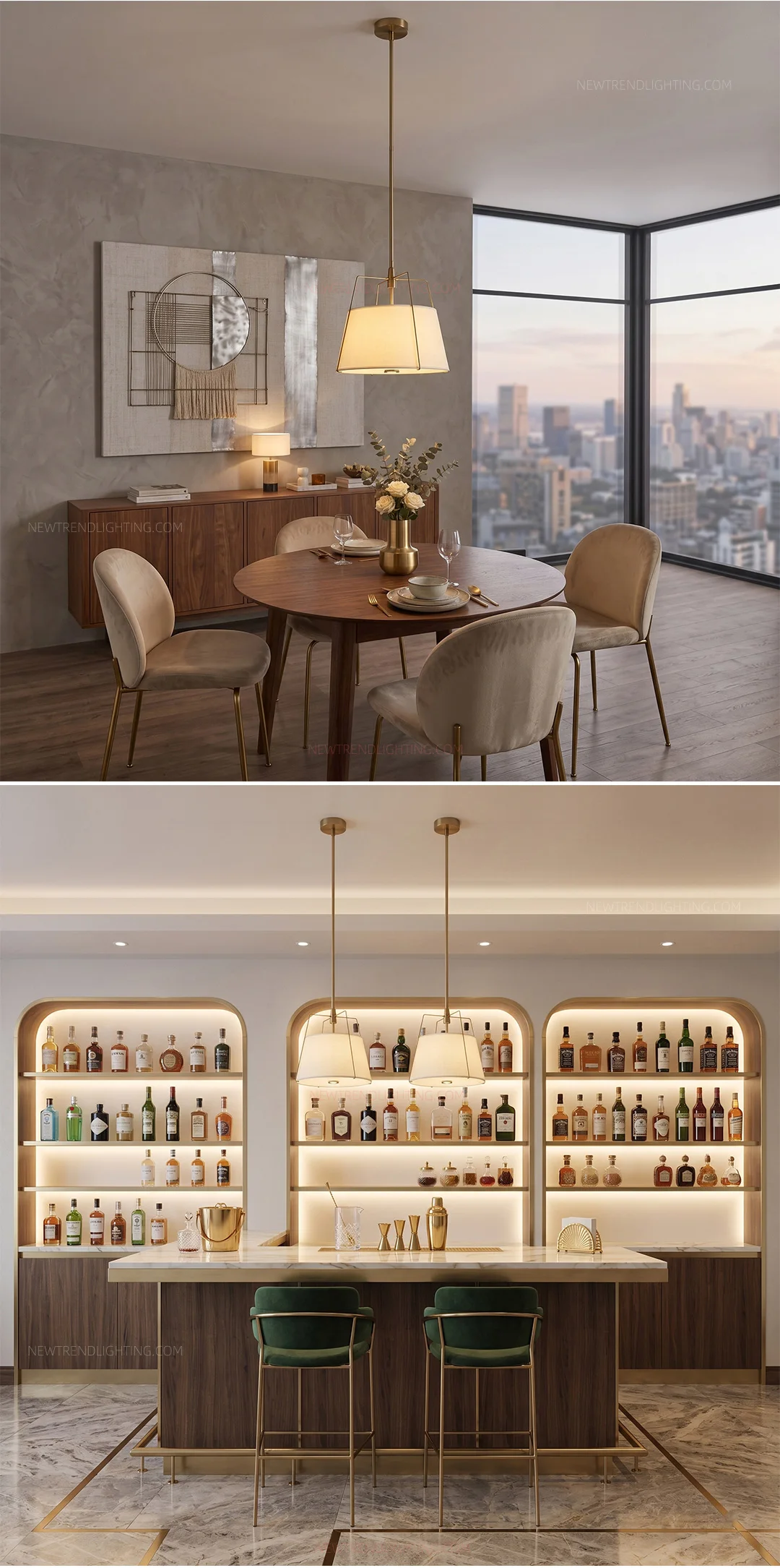 cpl 508 bespoke hotel lighting solution custom led bedside pendant light for luxury guest room-2