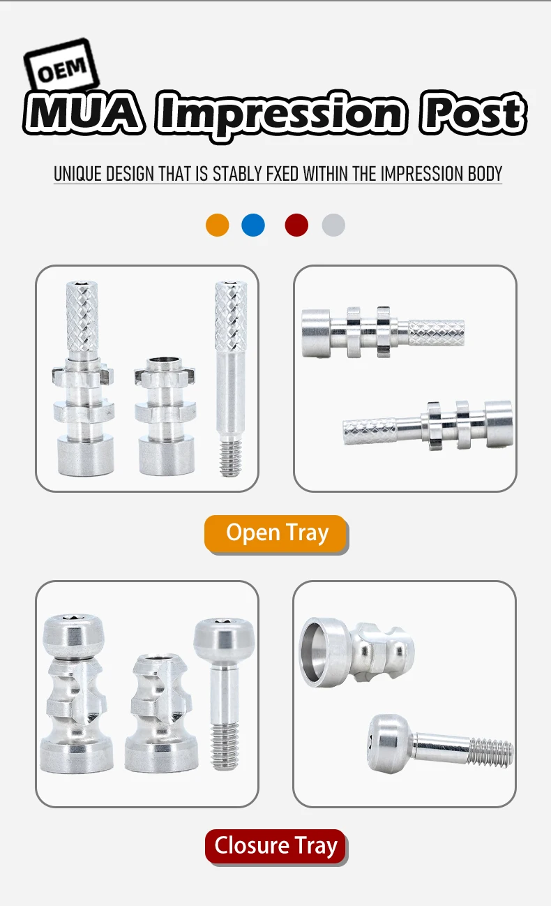 Multi-unit Abutment Impression Post Dental Implant OEM Original Data Factory Direct Sale Dental Implant Dentium Superline details