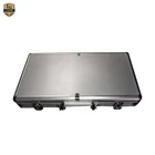 Poker Set LANGE 300pc Wholesale Casino 14 Gram Clay Poker Chip Set In Sliver Aluminum Case