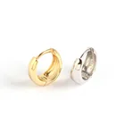 YiYi Korean Fashion Hot Selling 925 Sterling Silver Earrings Stud Chunky Huggie Hoop Earrings For Women