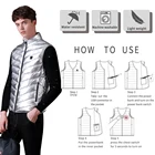 Wears Winter Most Favorable Cotton Mens Wears Zipper Pocket Sleeveless Winter Vests For Sale