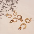 Emerald Hoop Hoop Earrings Hoop 925 Silver Gold Vermeil Signet Emerald Charms Hoop Earring Women
