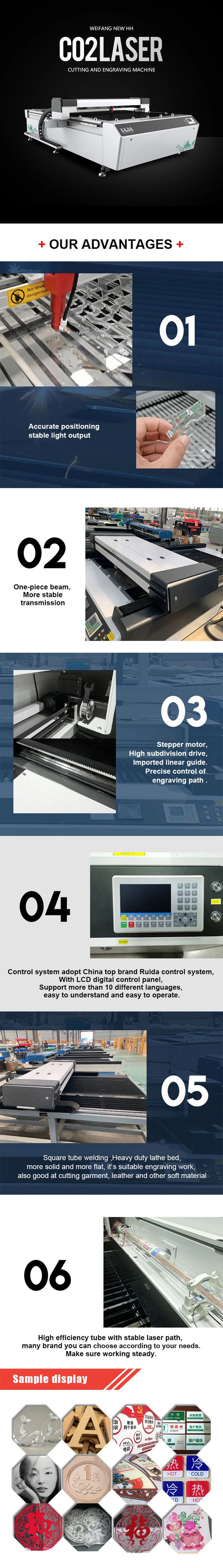 Laser 1325 Wood Acrylic 150w CO2 Tube CNC Laser Cut Nonmetal Co2 Laser Cutting Machine