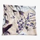 Silk Scarf Customer's Requirement 58*58cm Printed Hand Kerchief Neck Gaiters Silk Scarf Custom Printing