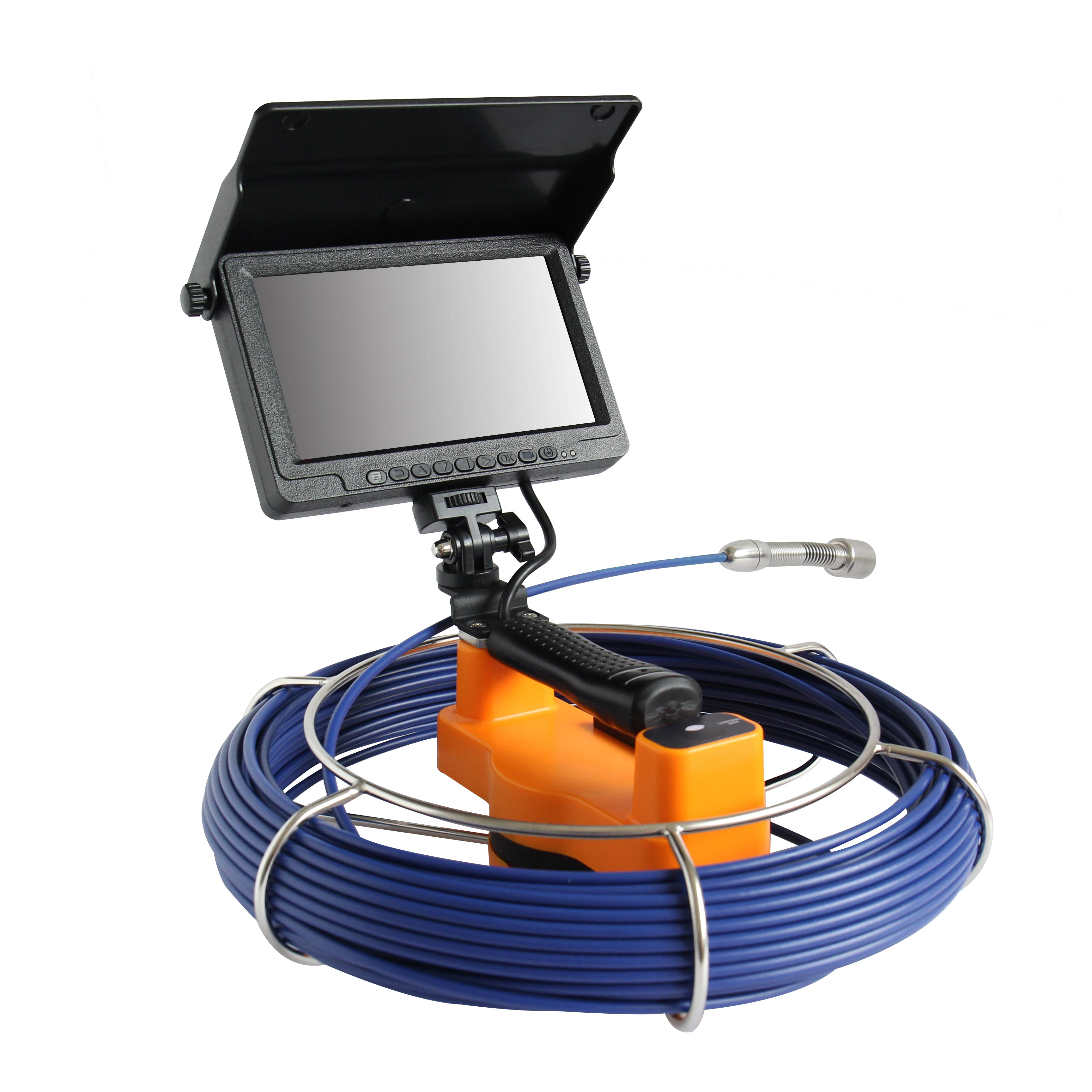 Wopson Mm Camera Head Inch Tft Monitor Pipe Sewer Inspection Cctv