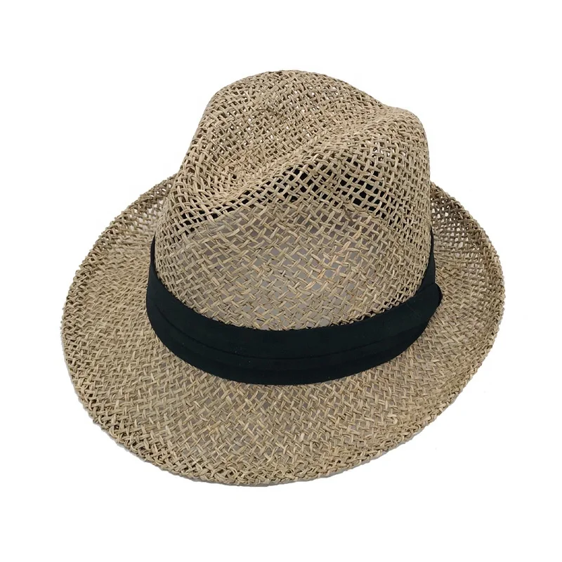Grosir Topi Trilby Fedora Rumput Garam 