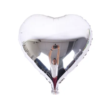 Hot Sale Solid Balloons Celebration 18 inch Heart Shaped Birthday Wedding Decoration