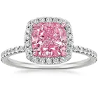 Wedding Ring Rings Rings Wedding Charming Big Small Exquisite Ladies Wedding Party Crystal Zircon Ring